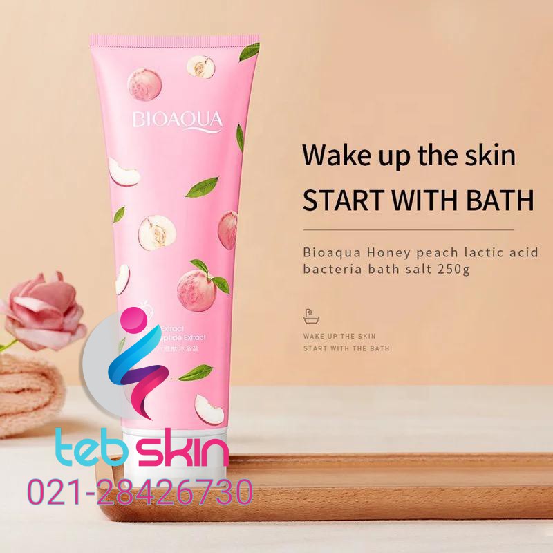 اسکراب و نمک تیوپی هلو بیوآکوا Bioaqua - تصویر 2